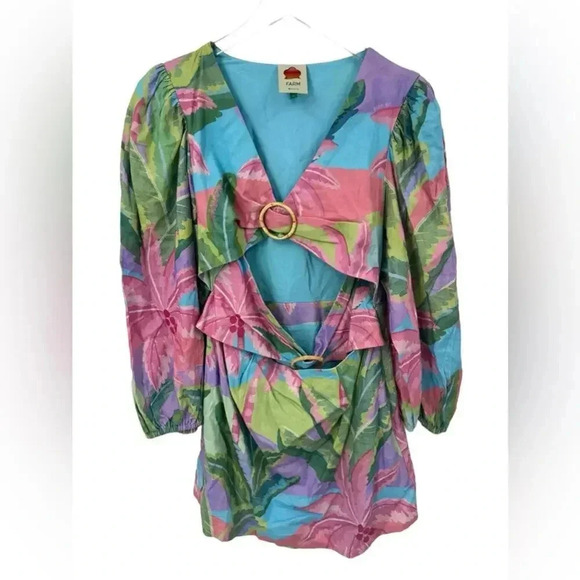 FARM RIO BEACH VIBE MULTICOLOR SIZE M B1926 - Picture 3 of 4